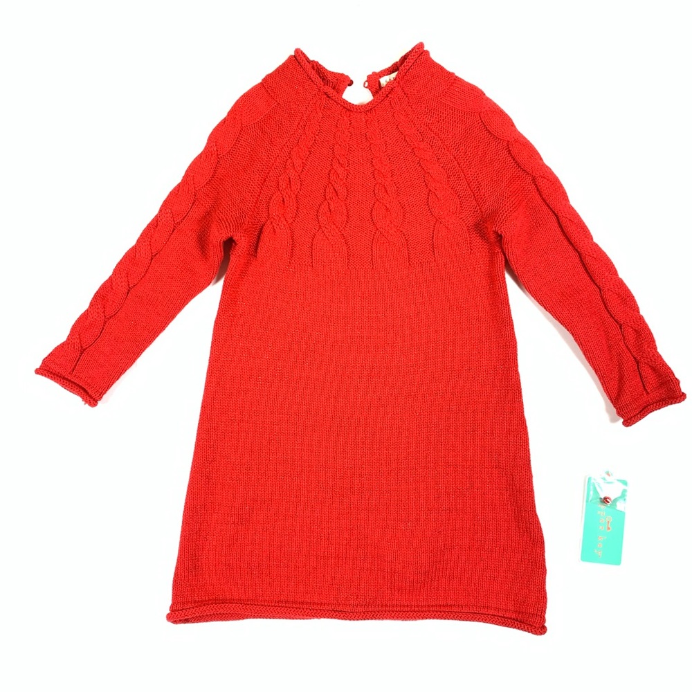 NWT COPPER KEY RED KNIT DRESS